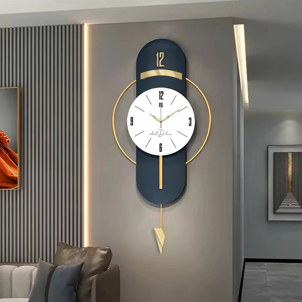 Orë muri dekorative Wallity, ngjyrë blu e errët, Vlnt101