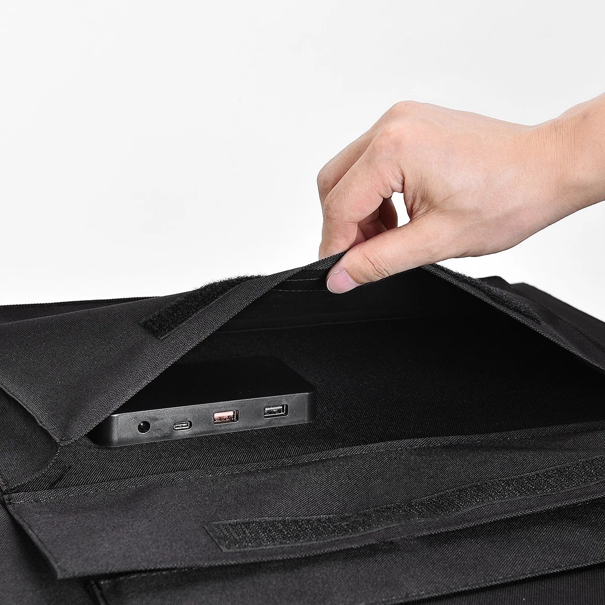 Karikues diellor portativ Choetech SC008, 120W, 4 porta, i zi