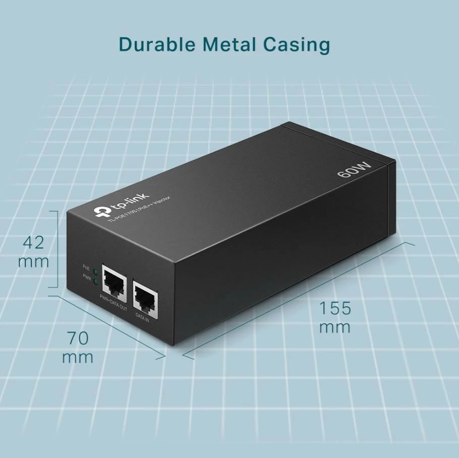 Injector PoE++ TP-LINK POE170S, 60W, i zi