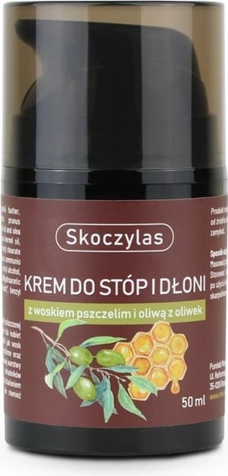 Krem për duar dhe këmbë Skoczylas me dyll blete dhe vaj ulliri, 50ml