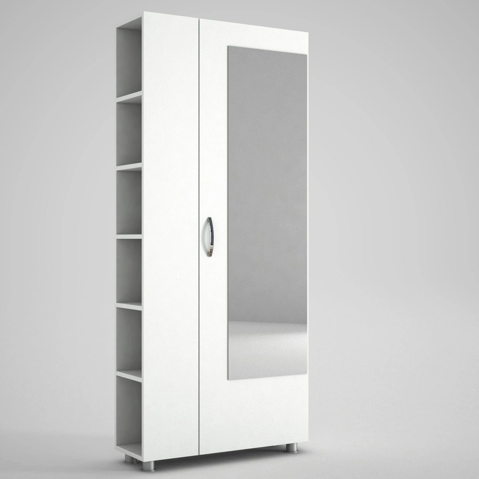 Stend për korridor Meyra, e bardhë