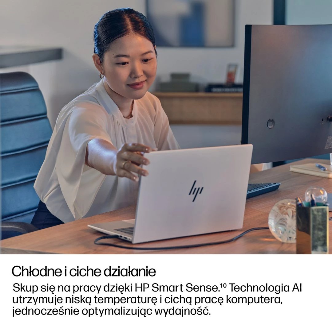 Laptop HP EliteBook 8 G1a, Ryzen AI 7 PRO 350, 14" WUXGA, 24GB RAM, 512GB SSD, Pike silver aluminium