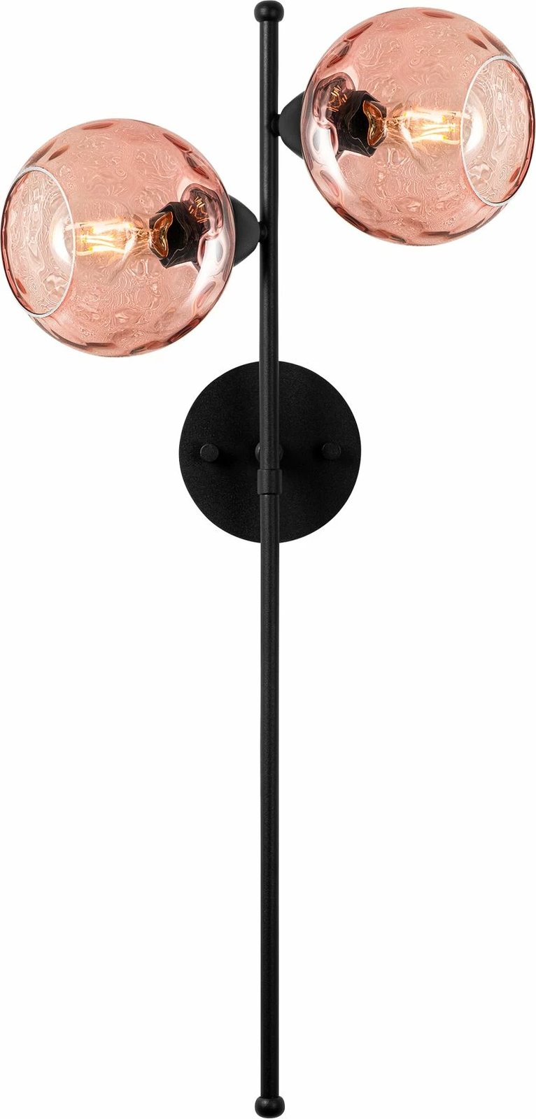 Llambë muri Opviq, Benek - 15 - 14413, rozë dhe e zezë