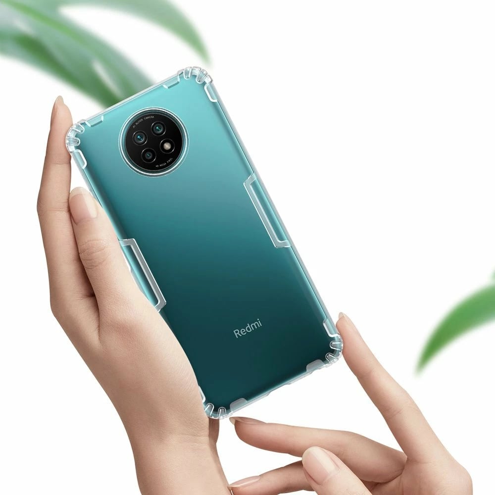 Mbështjellës Nillkin Nature Gel për Xiaomi Redmi Note 9T 5G, Transparent