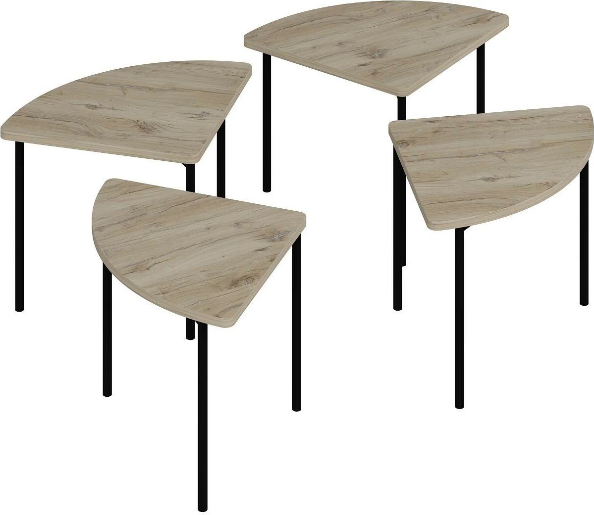 Tavolinë kafeje Skye Decor, Emma - 8922, ngjyrë arre