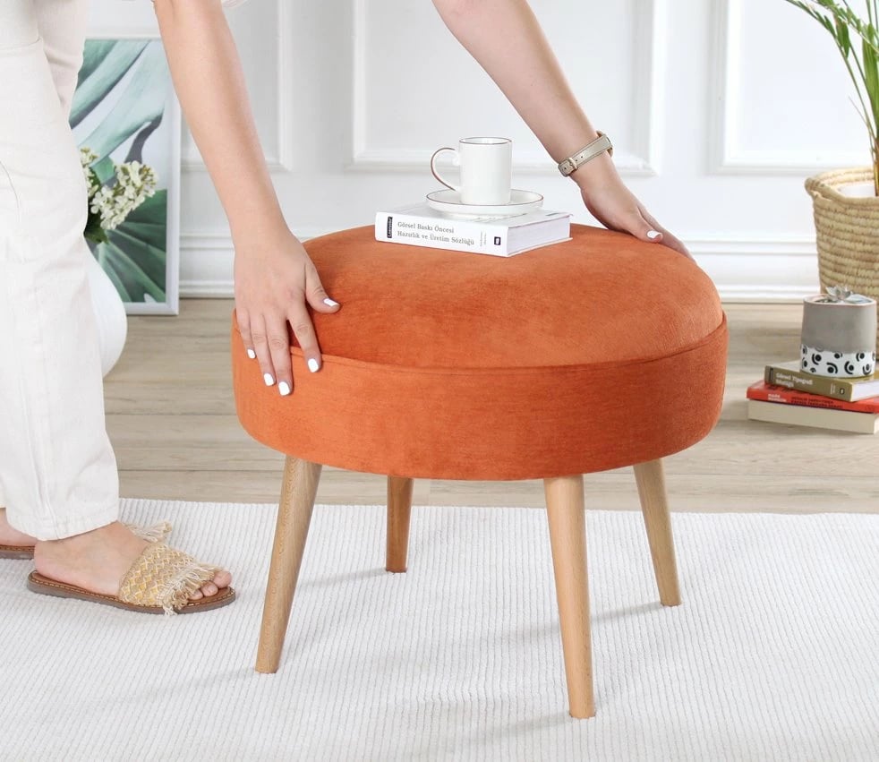 Puf Atelier del Sofa, Romley, portokalli