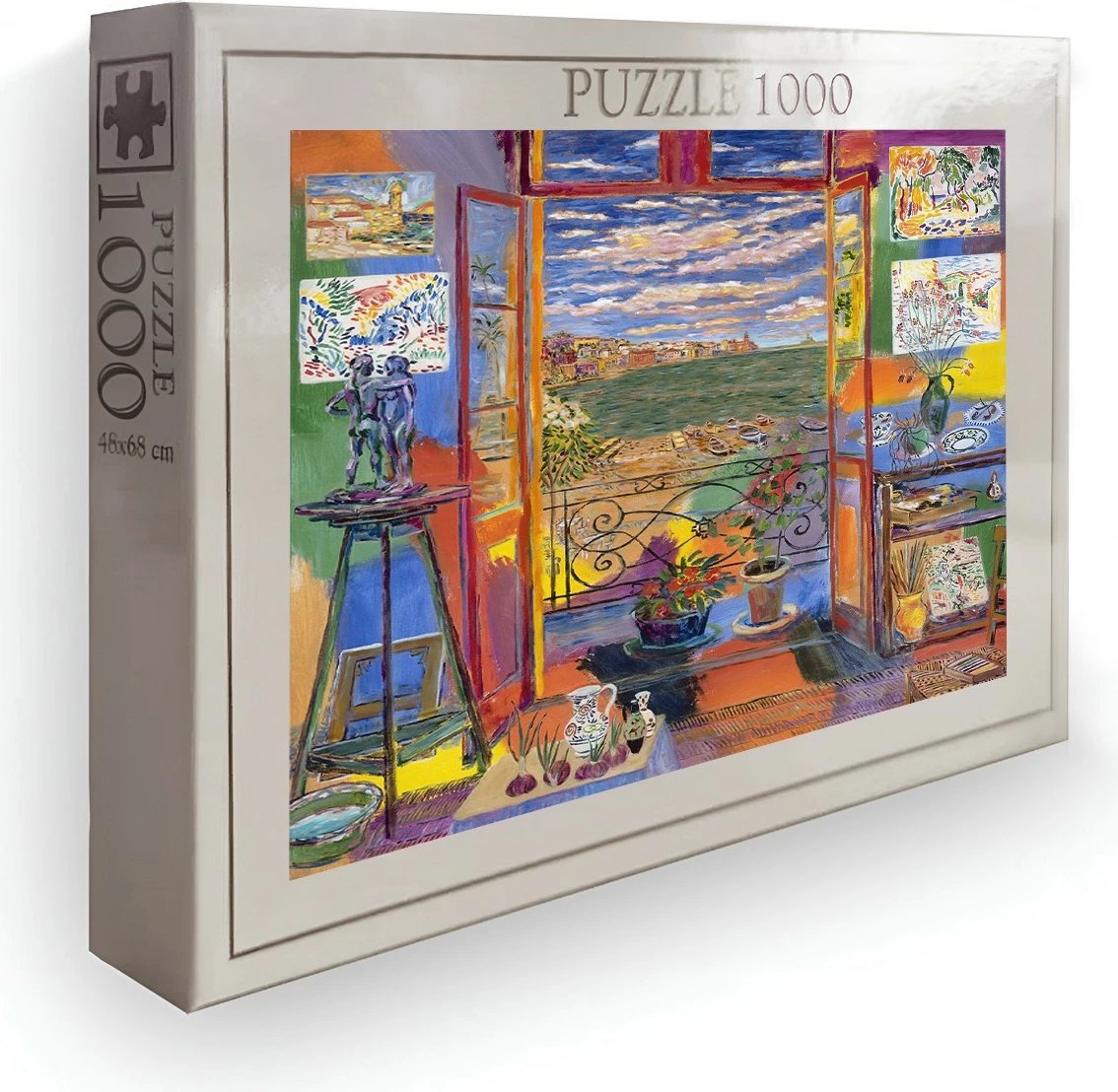 Puzzle 1000 copë, Evila Originals, shumëngjyrësh, PZL_073_1000