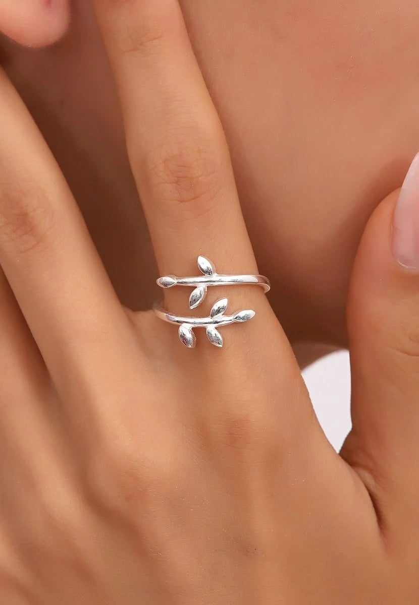 Unazë argjendi Jumeon, ngjyrë argjendi, AOYZ2006