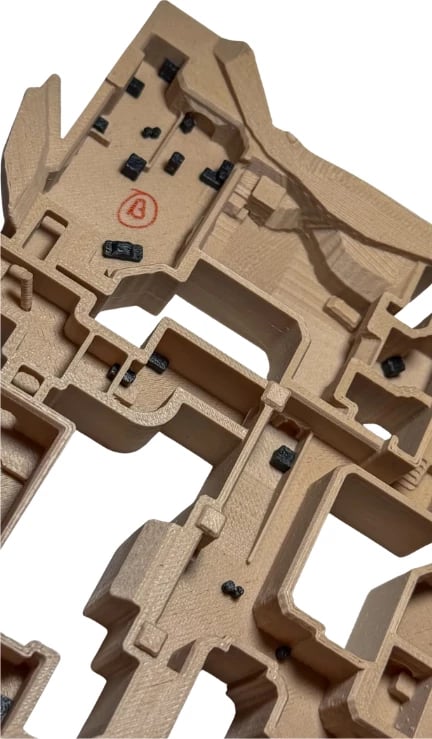 Kornizë CS2/CS:GO - 3D Map Dust2