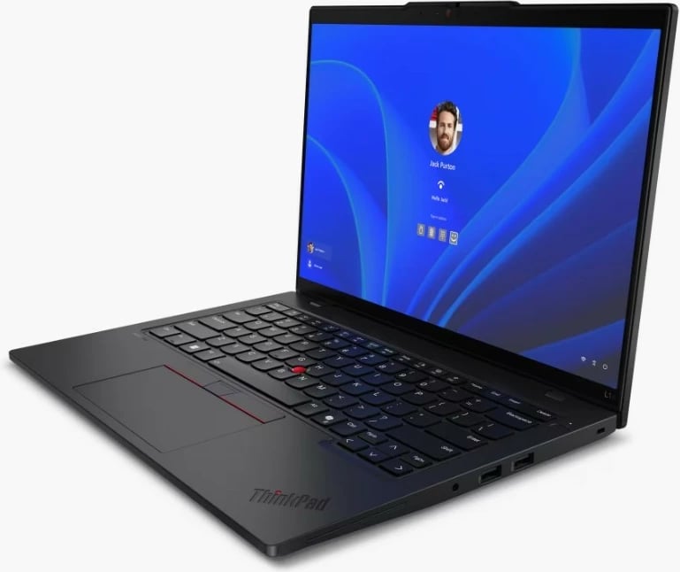 Laptop Lenovo ThinkPad L14 Gen 5, 14", Intel Core Ultra 7 155U, 16GB RAM, 1TB SSD, Windows 11 Pro, E zezë