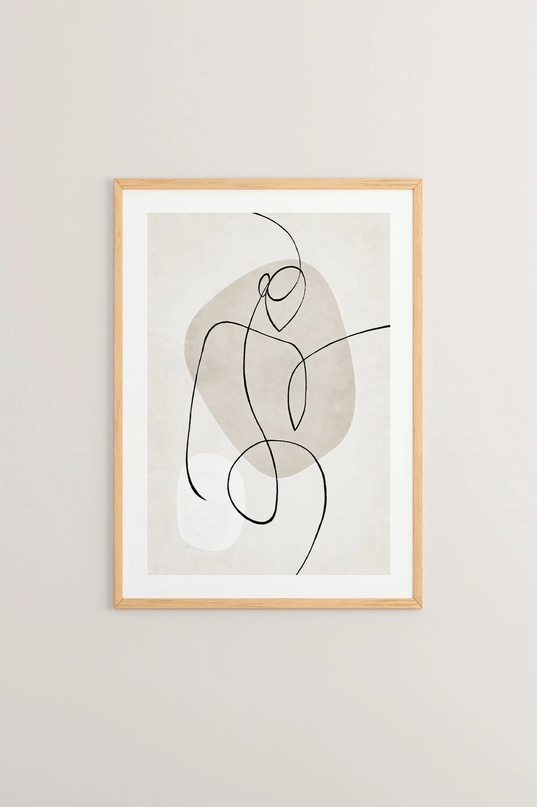 Pikturë dekorative me kornizë, Wallity, Tekhamcerceve31, shumëngjyrëshe, 33x48cm