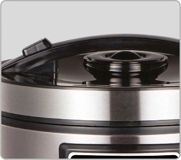 Multicooker Feel-Maestro MR-793, 5 L, 42 programe, 900 W, ekran LCD, i zi/argjendtë Multicooker Feel-Maestro MR-793, 5 L, 42 programe, 900 W, ekran LCD, i zi/argjendtë