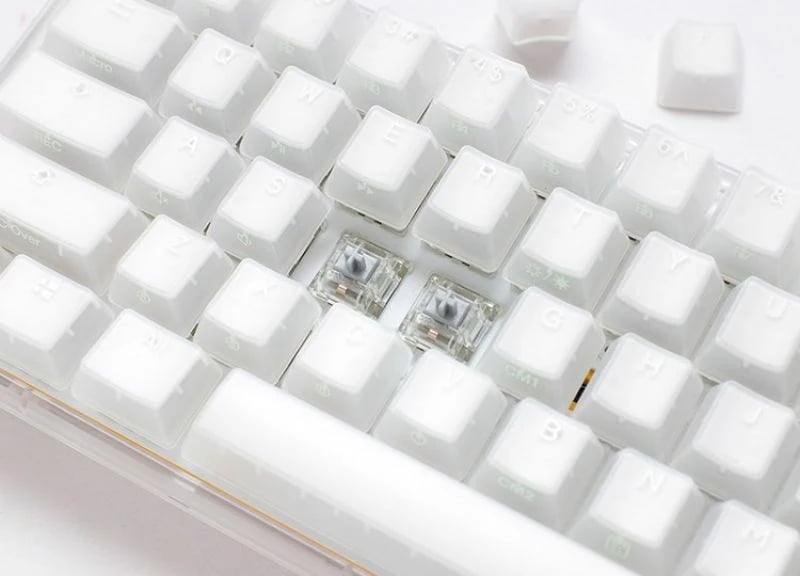 Tastierë gaming Ducky One 3 Mini, e bardhë