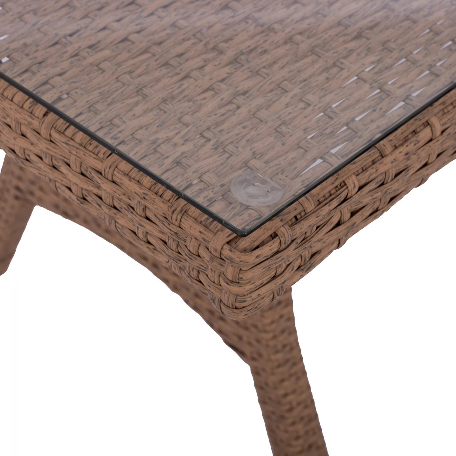 Set salloni këndor i djathtë me kafe Wicker FH5756.02