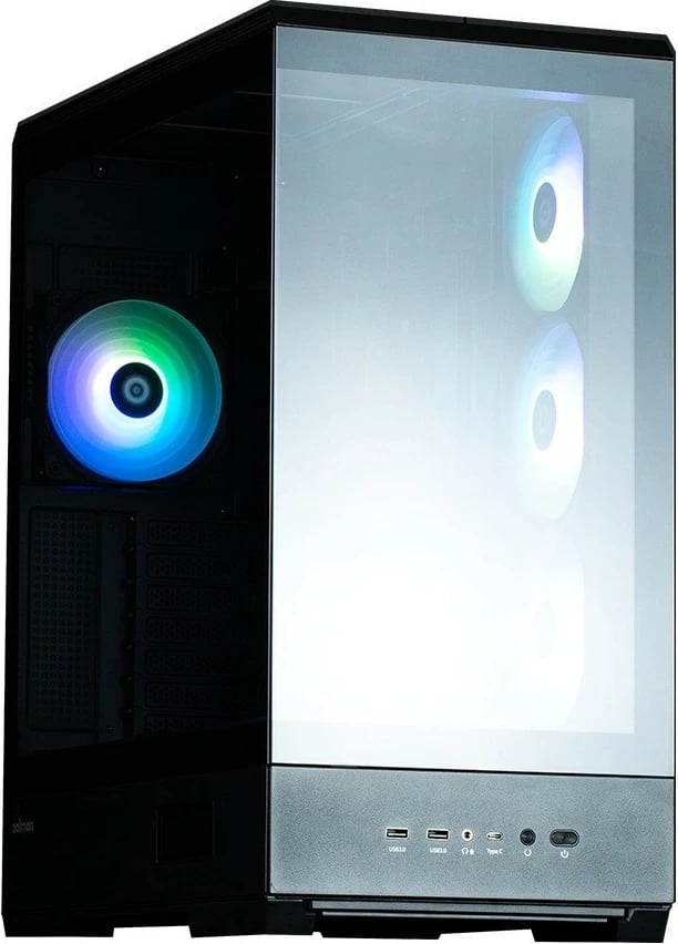 Kasë Zalman P50 DS, Midi Tower, ARGB, e zezë