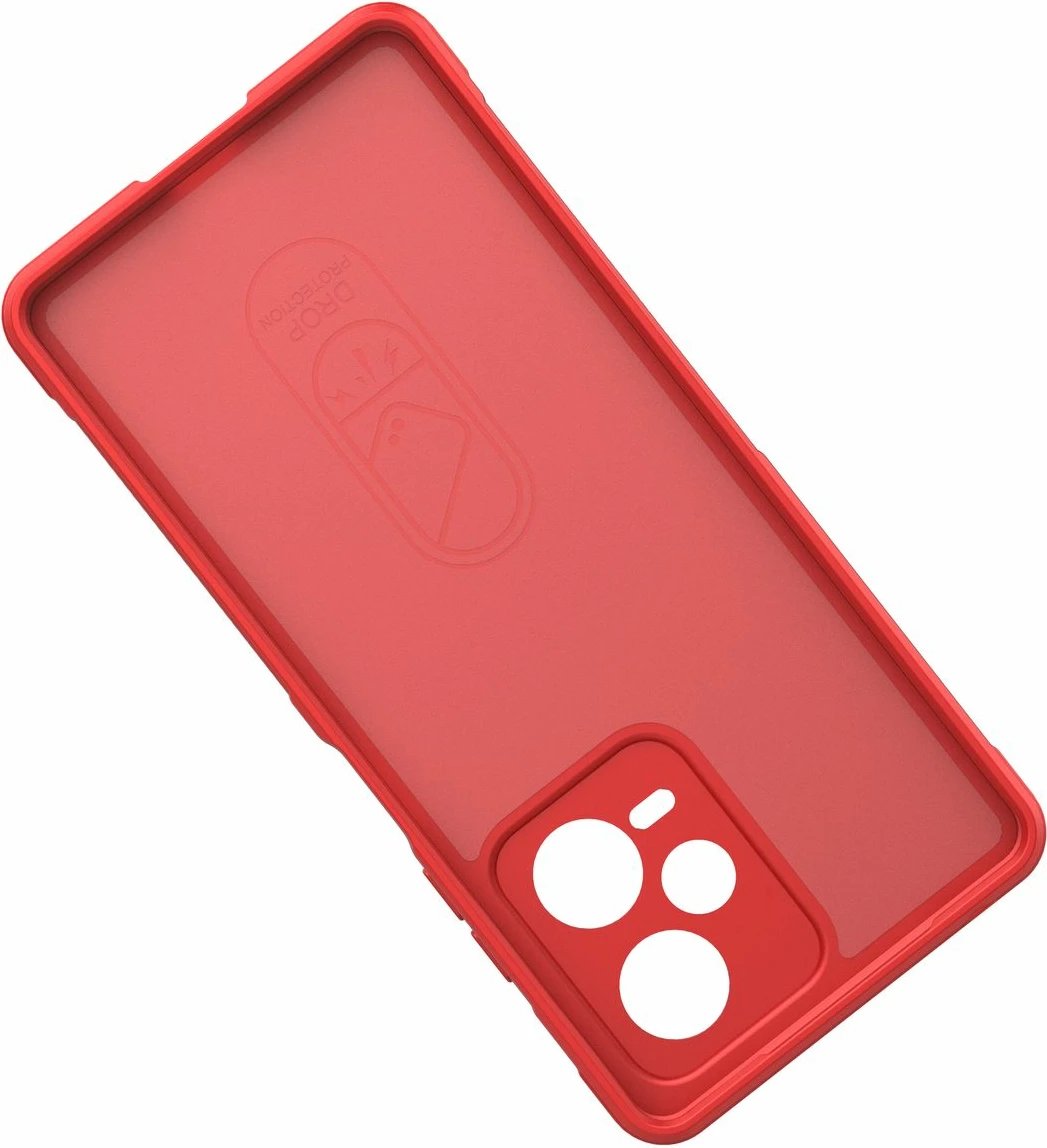Mbështjellës Hurtel Magic Shield Case për Xiaomi Redmi Note 12 Pro+, i kuq Mbështjellës Hurtel Magic Shield Case për Xiaomi Redmi Note 12 Pro+, i kuq