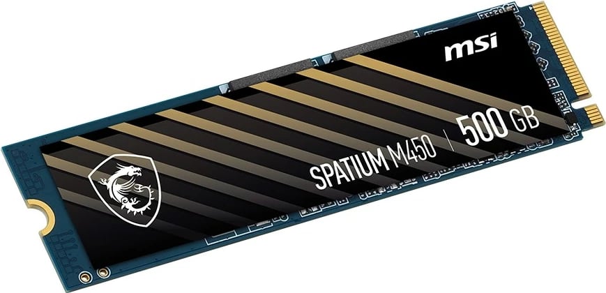 Disk MSI SPATIUM M450 PCIe 4.0 NVMe M.2, 3D NAND, 500GB 