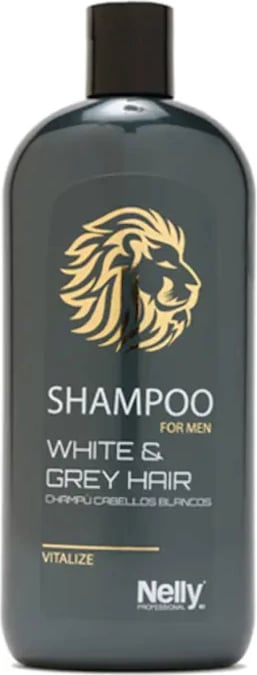 Nelly Professional Men Shampoo White &amp; Grey Hair