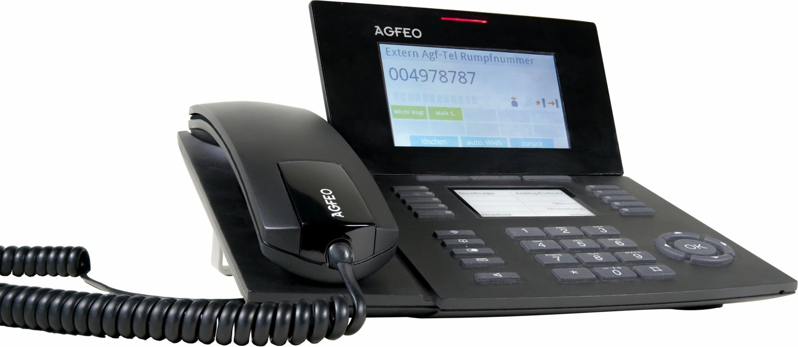 Telefon IP AGFEO ST 56 IP, i zi, me kabllo