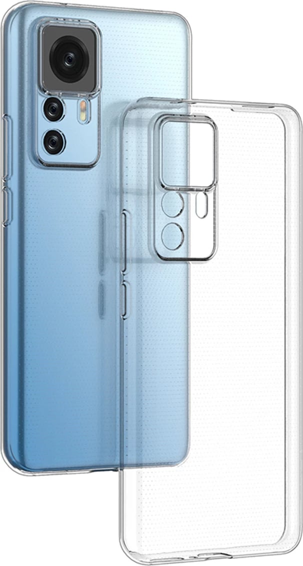 Mbështjellës Hurtel Ultra Clear 0.5mm për Xiaomi 12T / 12T Pro, Transparent