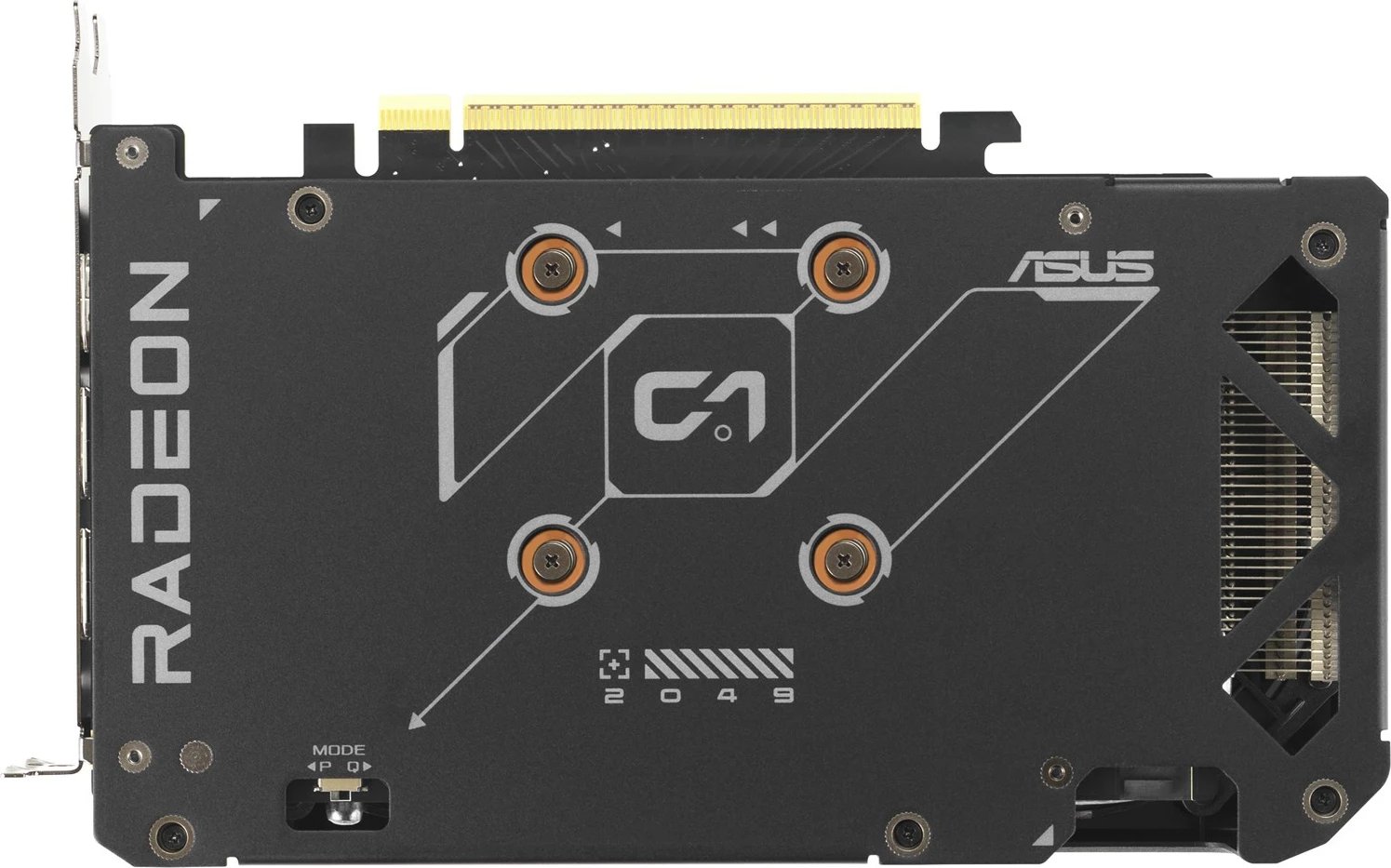 Kartelë grafike ASUS Dual RX 9060 XT, 16 GB GDDR6, e zezë