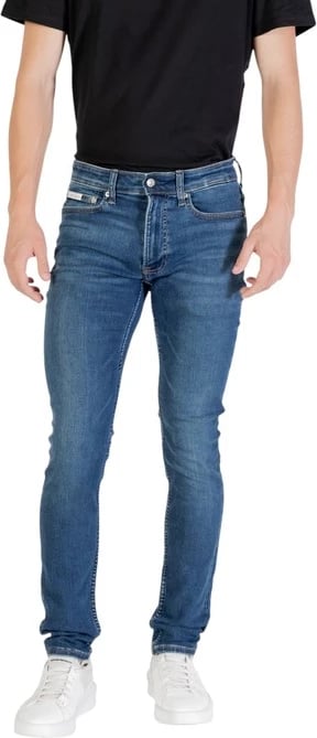 Pantallona Calvin Klein Jeans meshkuj, kaltër