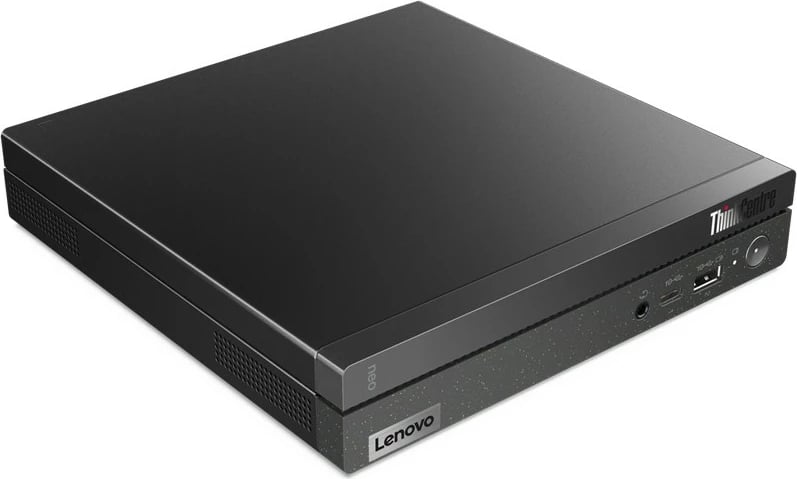 Kasë Lenovo ThinkCentre Neo 50q, Intel Celeron, 8GB RAM, 1x8GB DDR4, NVMe, mini PC, e zezë
