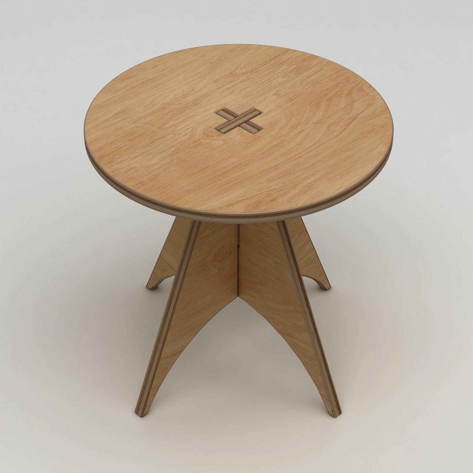 Tavolinë ngrënieje, dru natyral, Skye Decor, Arcus