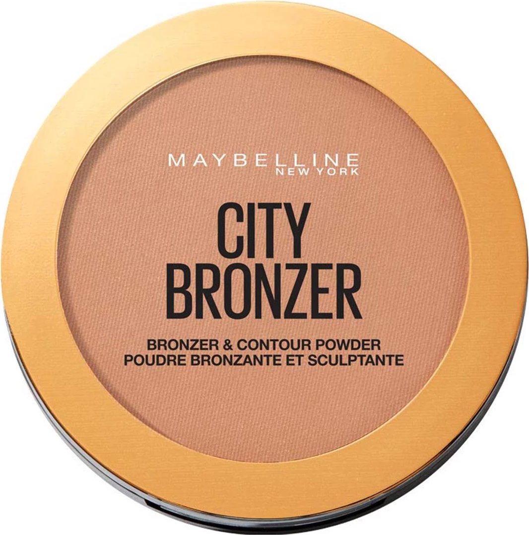 Pudër bronzuese dhe konturuese Maybelline City Bronzer 300 Deep Cool, 8g