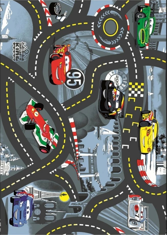 Qilim për fëmijë, shumëngjyrësh, 180x280cm, Conceptum Hypnose, CT-3145