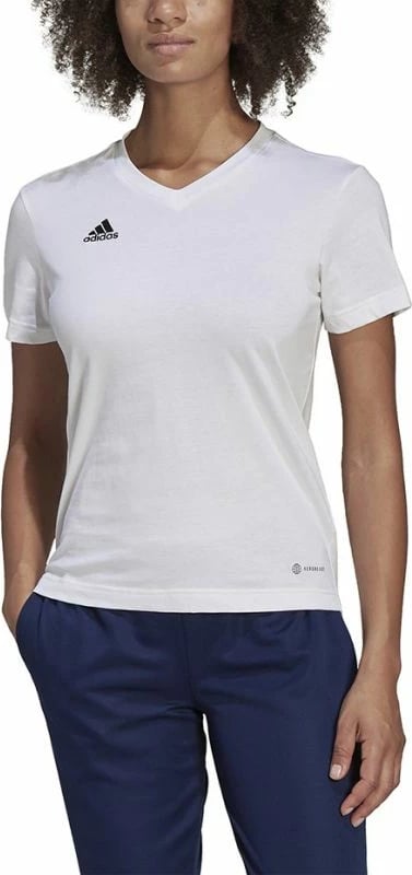 Maicë adidas për femra, e bardhë