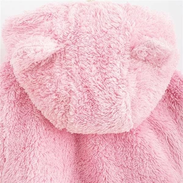 Kombinezon dimri bebi, NEW BABY Nice Bear, madhësi 68 (4-6m), rozë