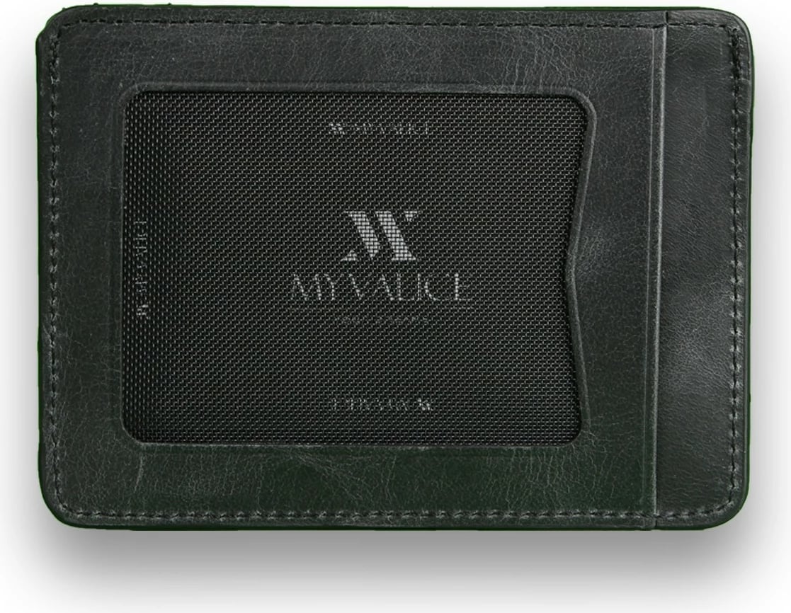 Portofol prej lëkure, i zi, Zoozie Bags, 3475