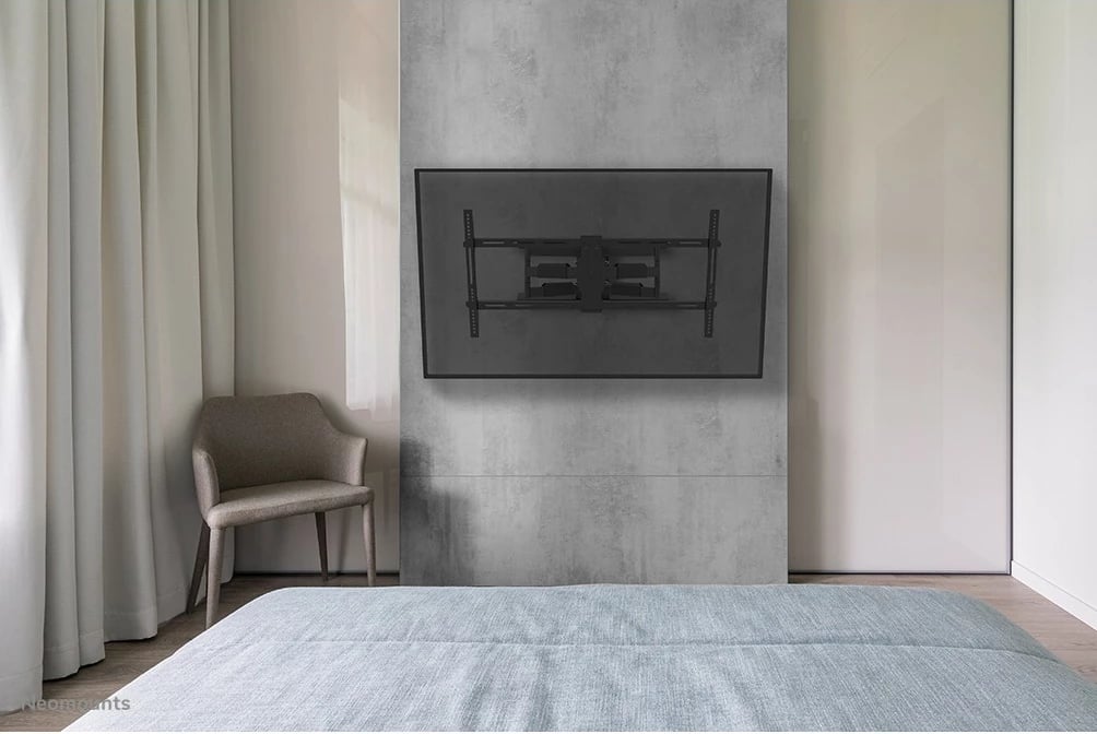 Mbajtës muri Neomounts WL40-550BL18, 43"-75", i zi