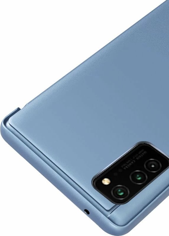 Mbështjellës Hurtel Clear View Case për Samsung Galaxy A72 4G, Kaltër