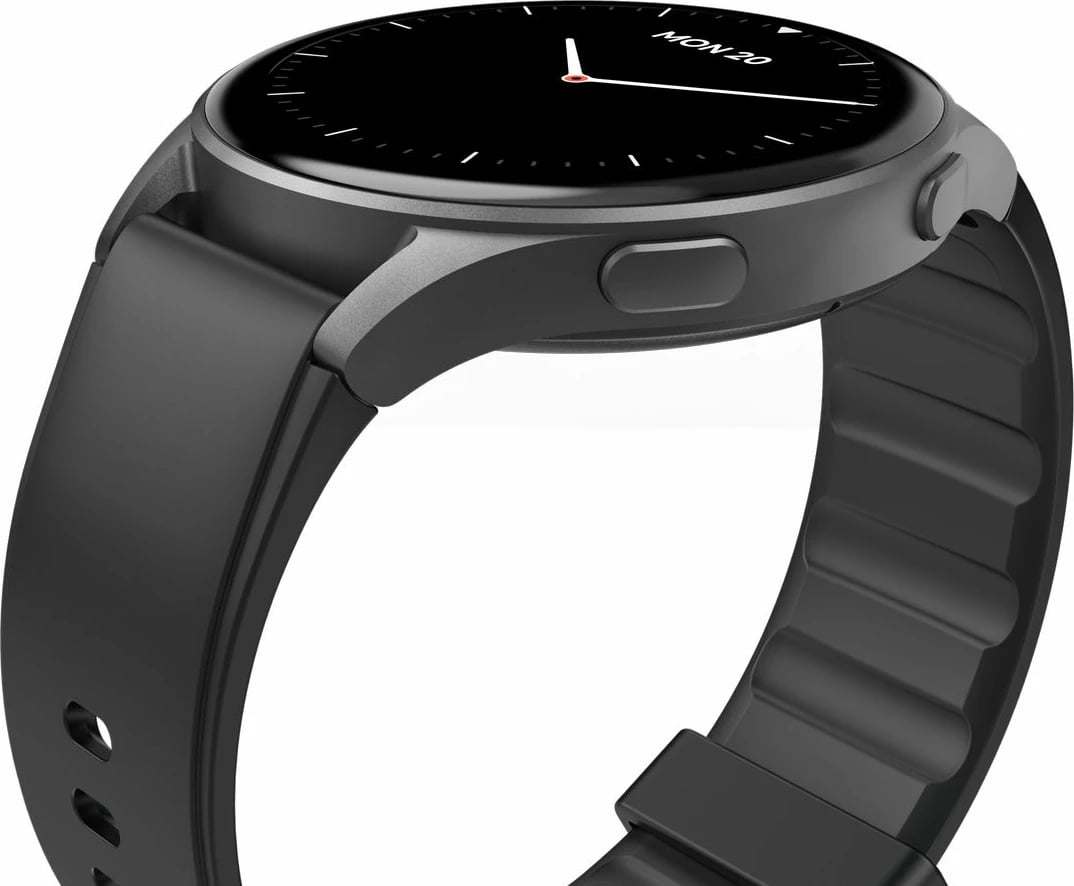 Smartwatch Hama 8900 GPS AMOLED 1.43", rrip silikoni, e zezë Smartwatch Hama 8900 GPS AMOLED 1.43", rrip silikoni, e zezë