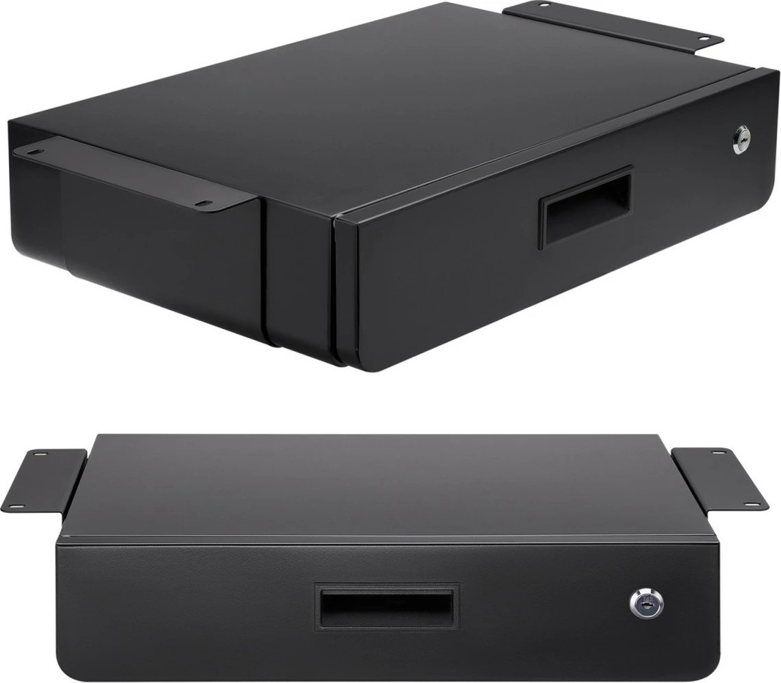 Sirtar organizues nën tavolinë Maclean MC-461, me çelës, 5kg, i zi