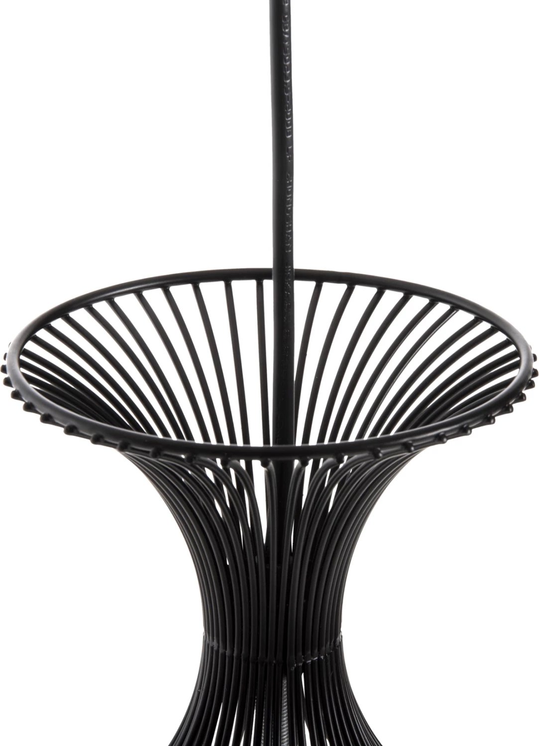 Llambë varëse tavani, metal i zi, FH4186, 20x20x131H cm Llambë varëse tavani, metal i zi, FH4186, 20x20x131H cm