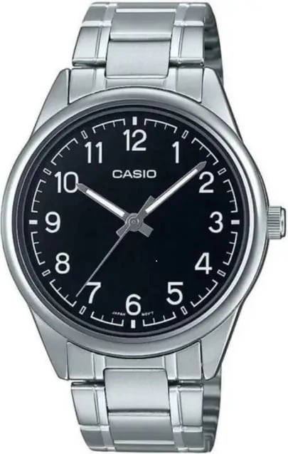 Orë dore për meshkuj Casio Collection Casual, e zezë