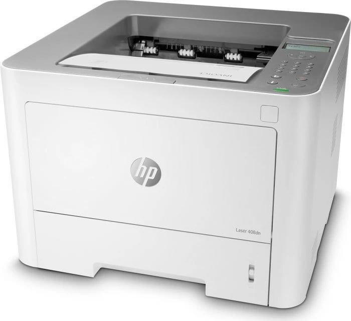 Printer lazer HP 408dn, 7UQ75A, A4, 40 faqe/min, Gri/Bardhë
