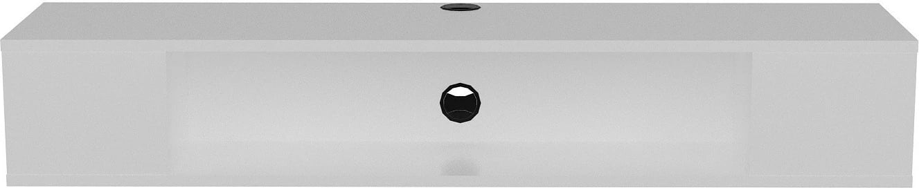 Komodë TV Hanah Home, Peti, e bardhë