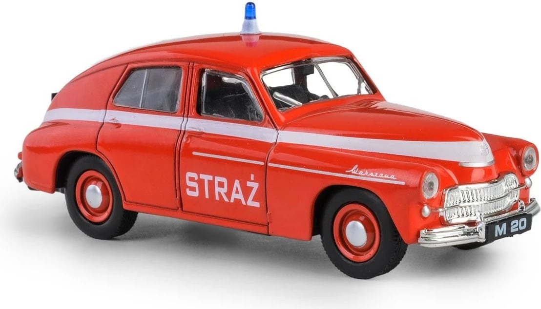 Model makine zjarrfikës Daffi PRL Warsaw M-20, 1:43, Kuqe/Bardhë