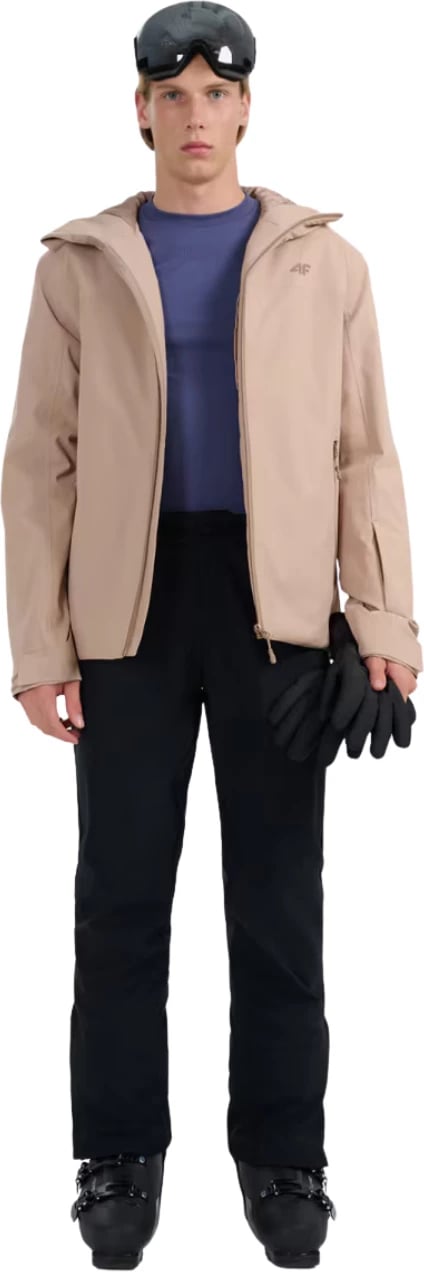 Jakne skijimi për meshkuj 4F, bezhë