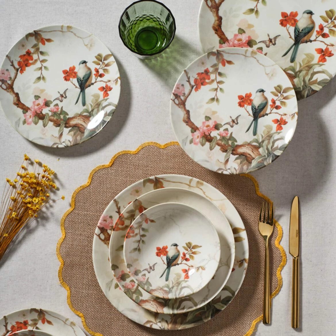 Set enësh për drekë (24 copë), Hermia Concept, GBSATN24KY4E41902