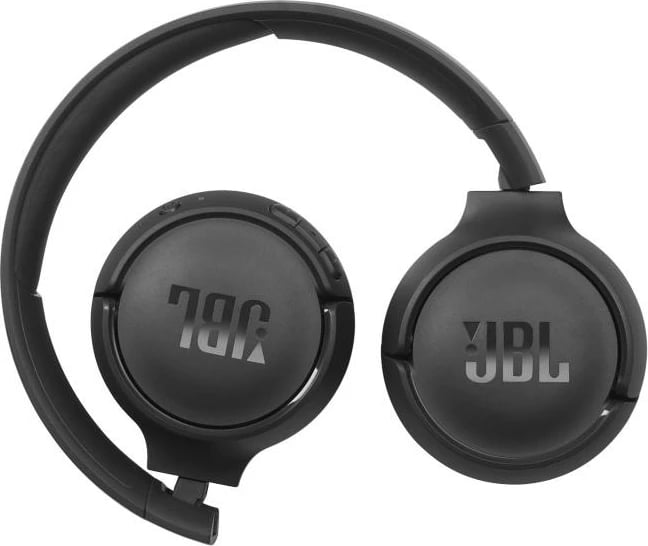 Kufje JBL Tune 510BT JBLT510BTBLKEU pa kabllo me Bluetooth, me mikrofon hands-free, të palosshme, të zeza