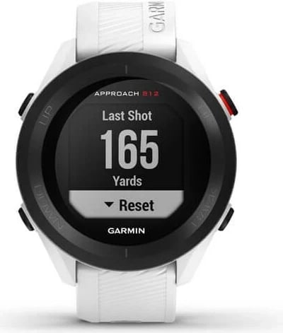 Smartwatch Garmin Approach S12, 43 mm, GPS, Ekran digjital, Bardhë