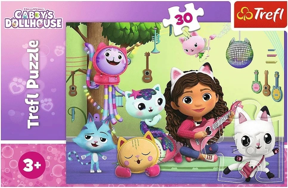 Puzzle Trefl Gabby’s Dollhouse 18301, 30 pjesë, për fëmijë