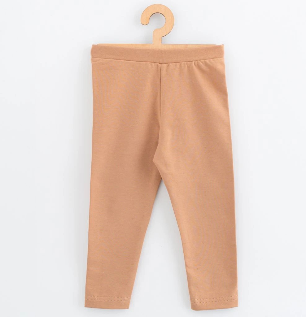 Streçe fëmijësh, New Baby Kindergarten, 116/122, pambuk 95% me elastan, bezhë