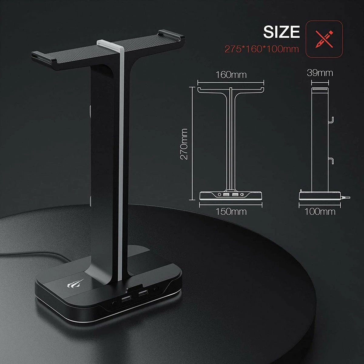 Mbajtëse Për Kufje HAVIT TH650