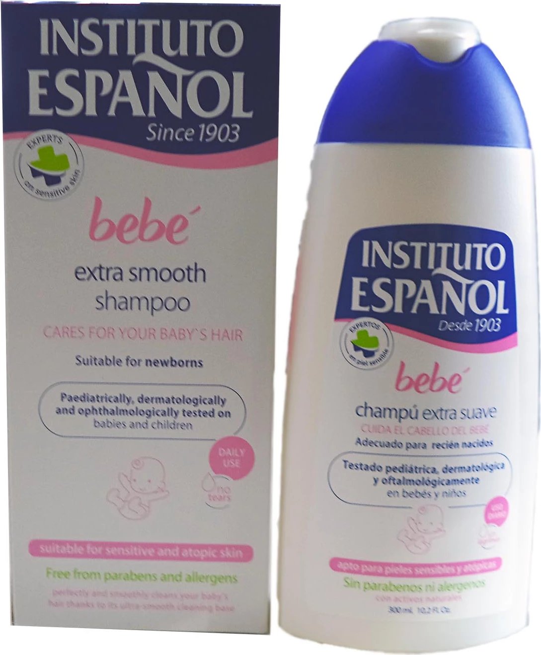 Shampon për fëmijë Instituto Español Bebe Extra Soft 300ml